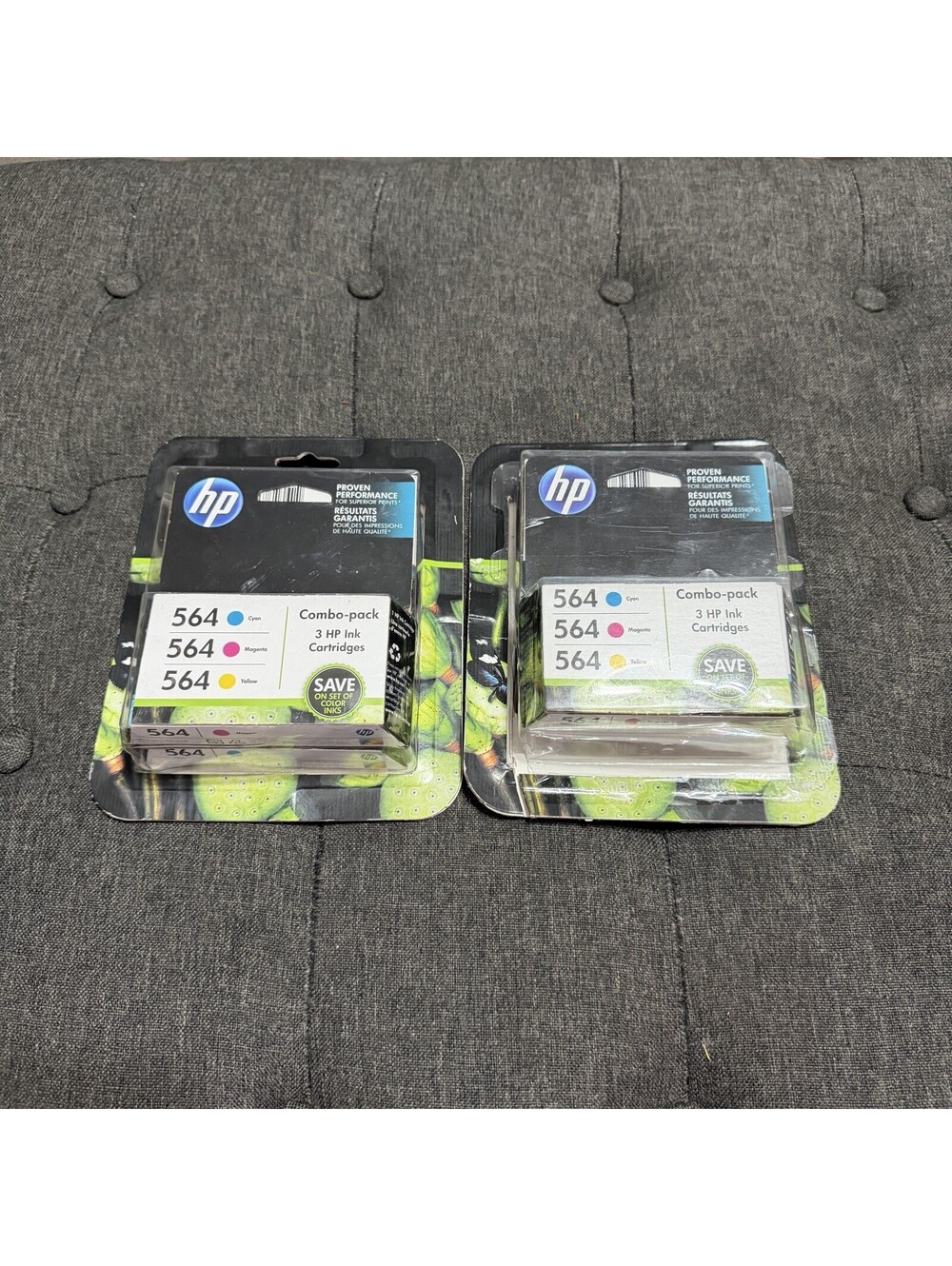 HP 564 Color Combo Ink Cartridges Cyan Magenta Yellow New